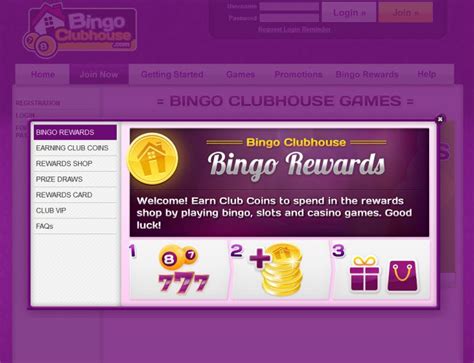 Bingo clubhouse casino login